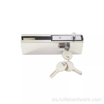 Clip de puerta de vidrio ajustable con cerradura de puerta